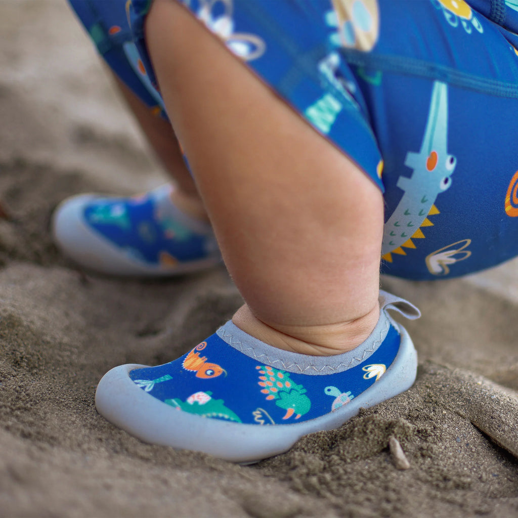 Jan & Jul Water Play Shoes - Dino Buddies
