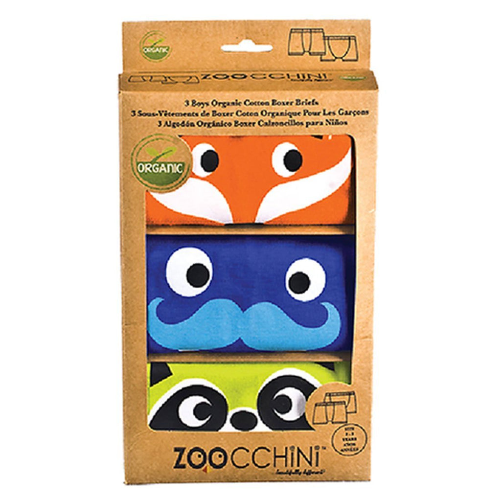 Zoocchini Organic Boys Boxers Enchanted Forest 4T-5T ZOO138