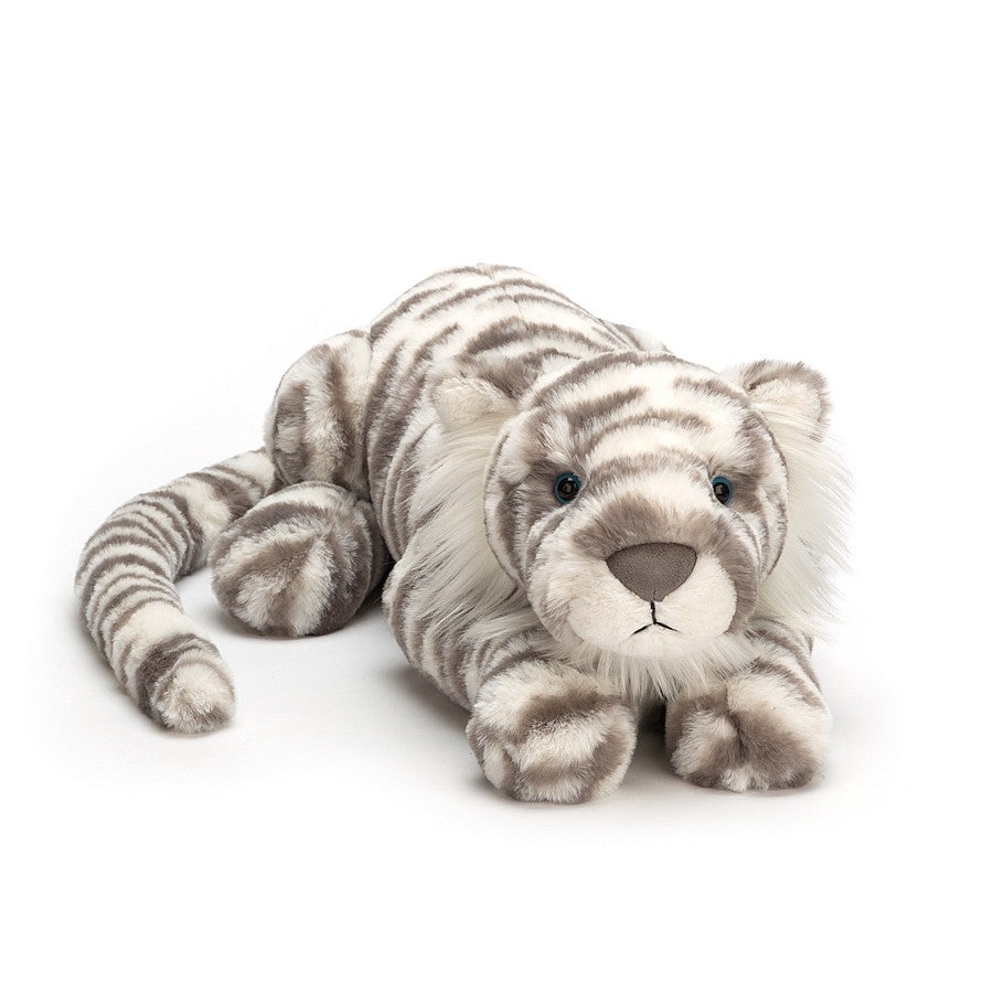Jellycat Sacha Snow Tiger 30" Really Big