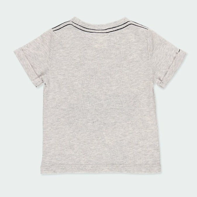 BoBoli Knit T-Shirt - Grey