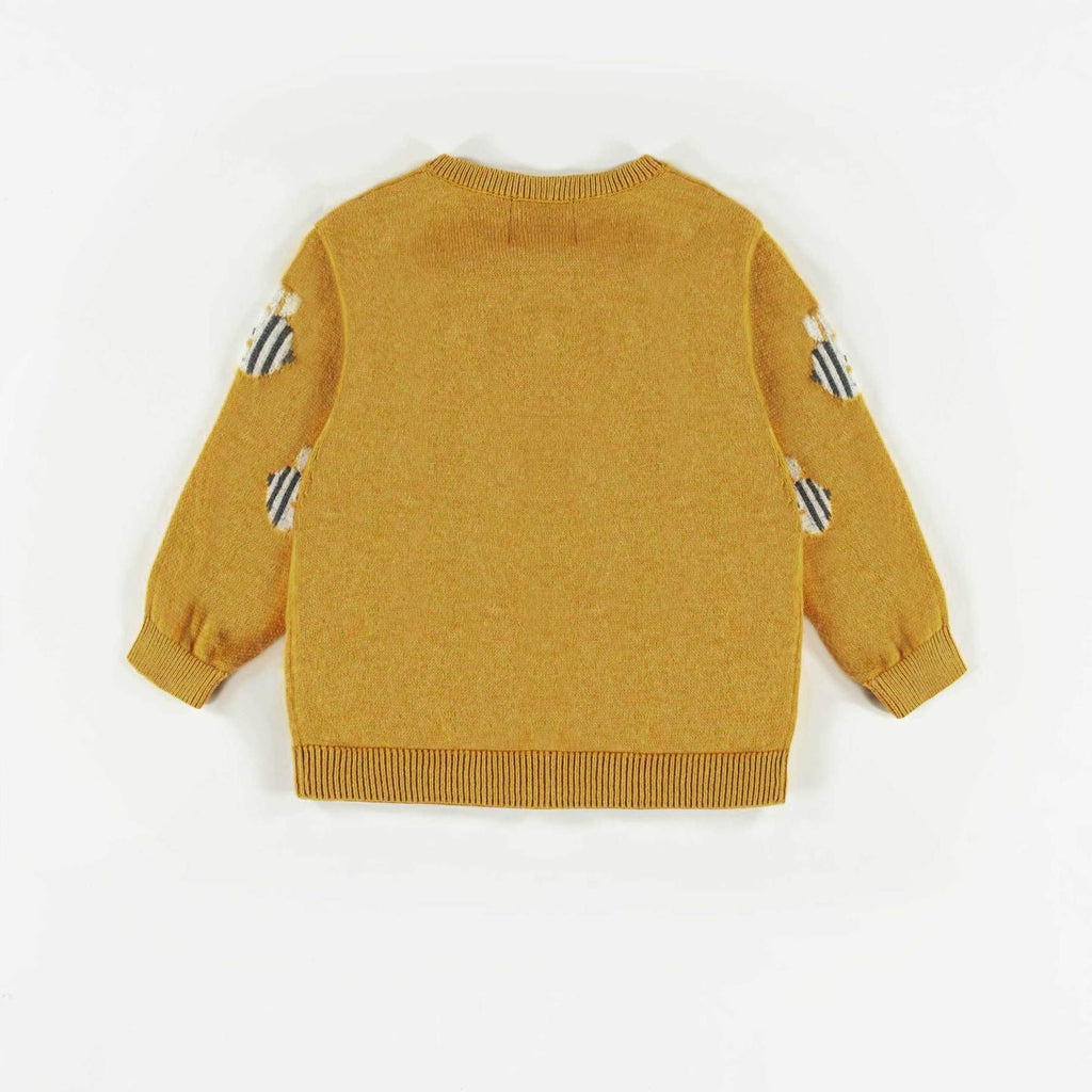 Souris Mini Organic Knit Vest - Yellow S21L3313L-89