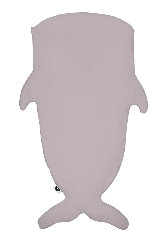 Baby Bites Kids Mid-session Sleeping Bag - Stone Grey & Pink Clouds