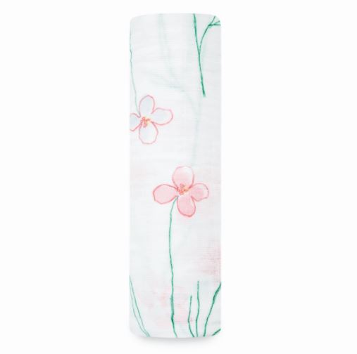 Aden + Anais Classic Swaddle 1pk - Forest Fantasy Flowers