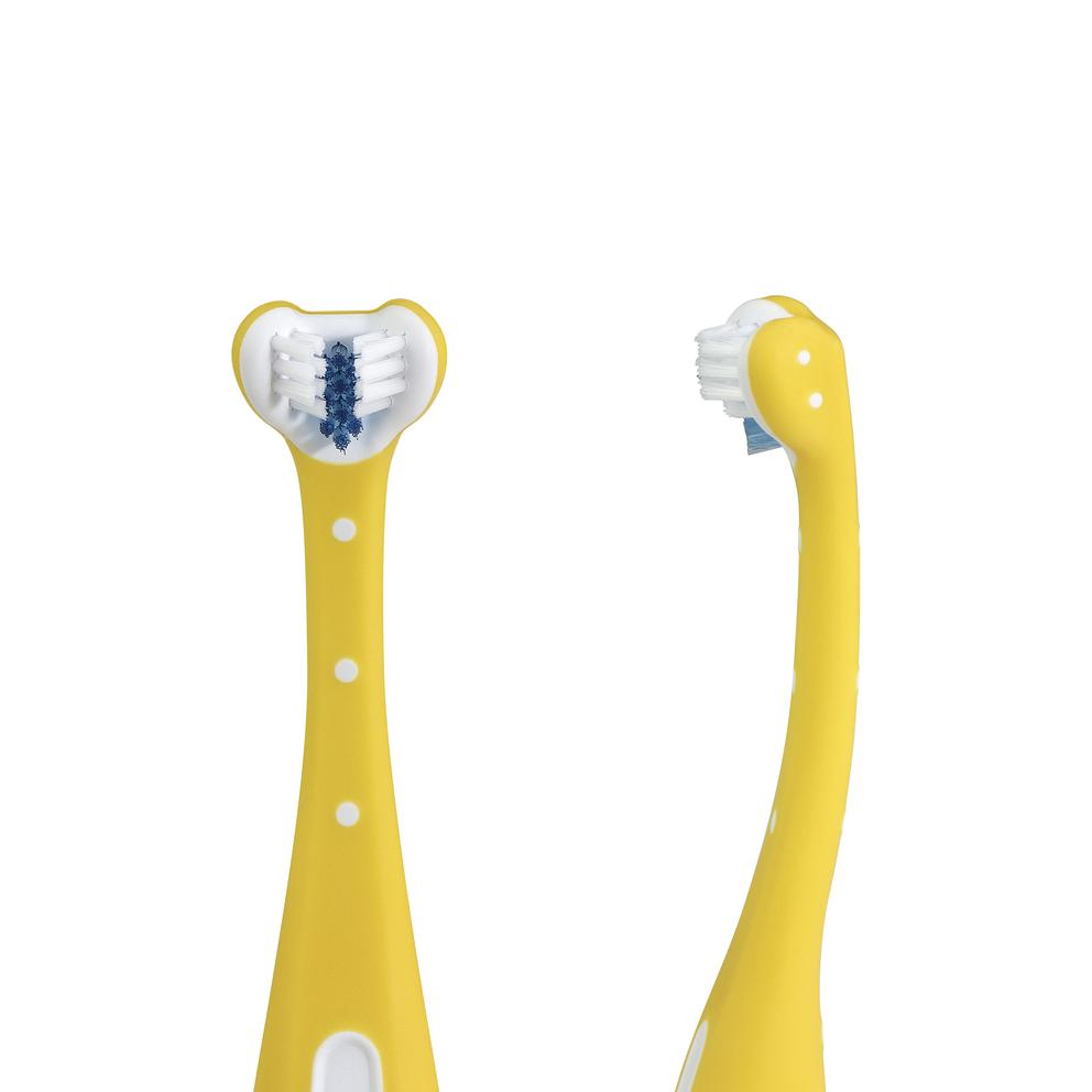 Fridababy SmileFrida Triple-Angle Toothhugger - Yellow (NF064)
