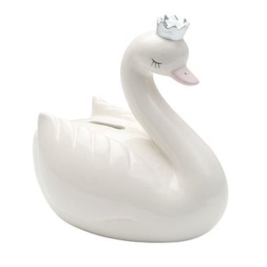 Elegantbaby Ceramic Swan Bank E-48634