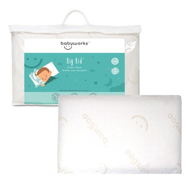 Baby Works Toddler Pillow with Bamboo Pillow Case