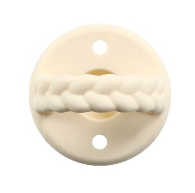 Itzy Ritzy Sweetie Soother 2pk - Buttercream and Toast Braids