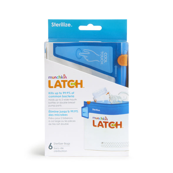 Munchkin Latch Sterilizer Bags - 6 Pack