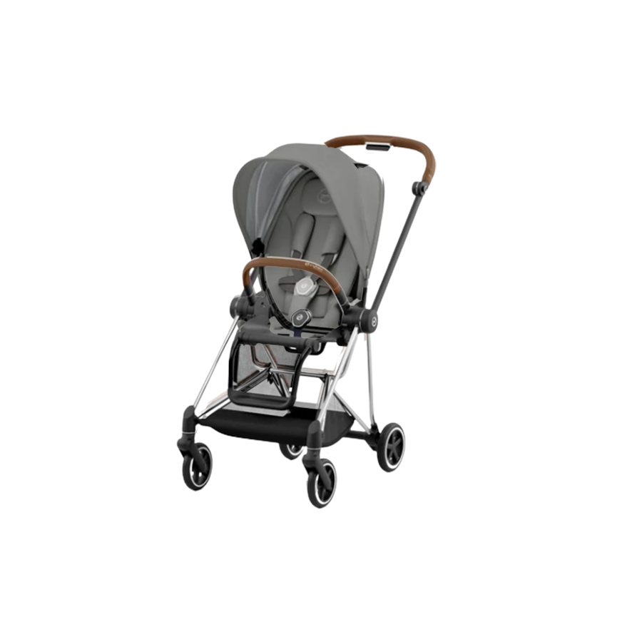 Cybex Mios3 Chrome Brown Frame with Regular Seat