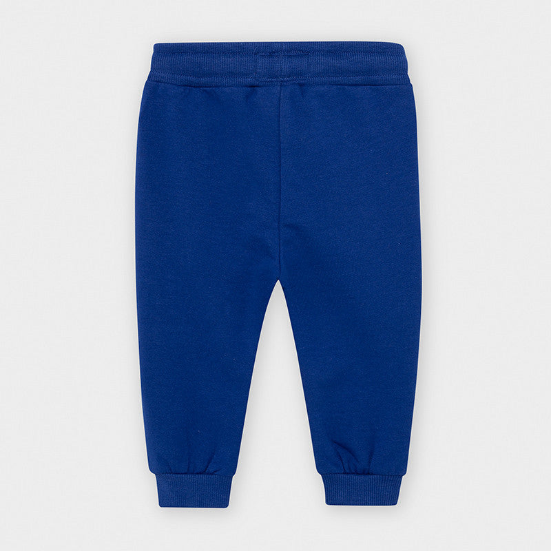 Mayoral Baby Basic Joggers with Elasticated Cuffs Pant - Blue 704