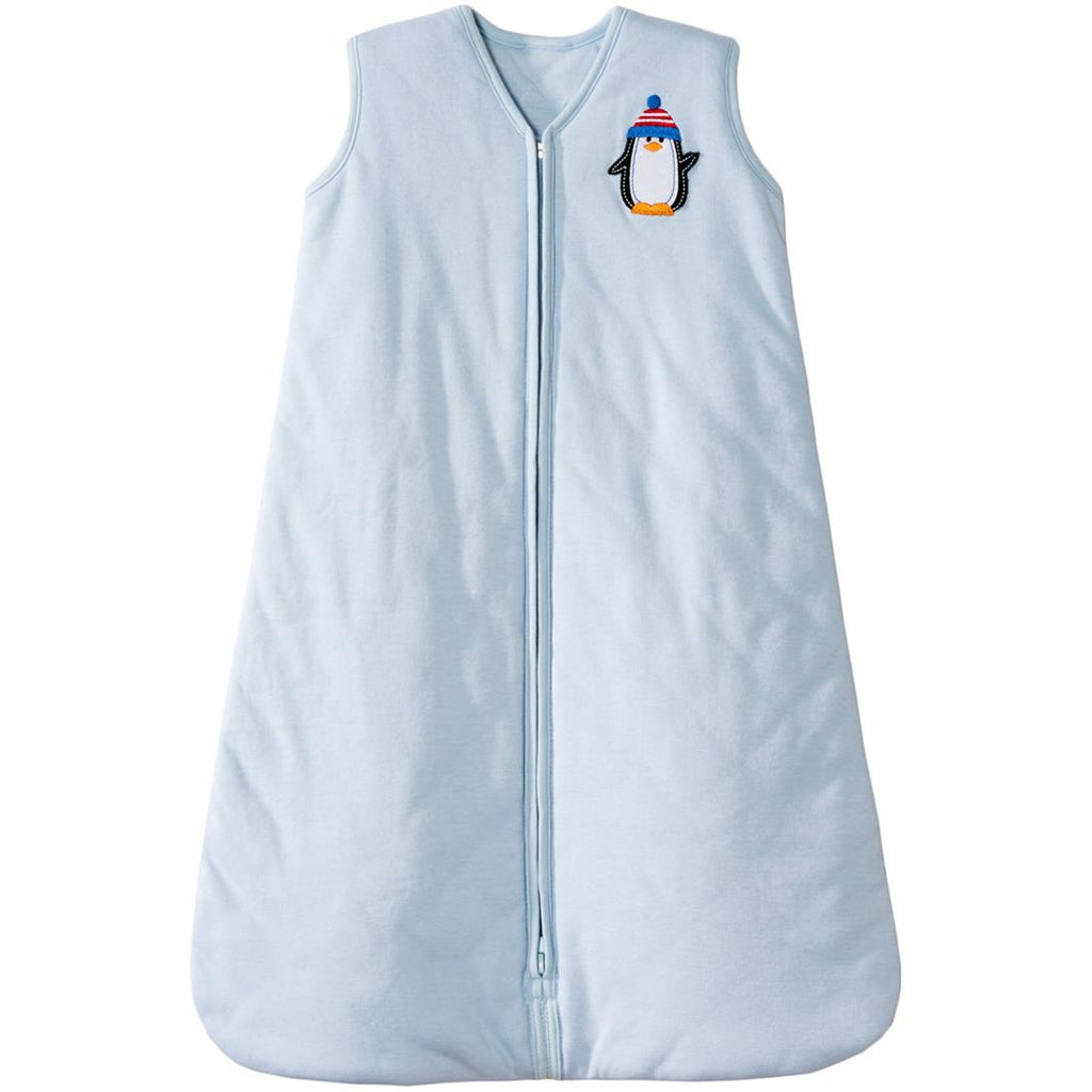 Halo SleepSack Wearable Blanket Winter Weight Blue Penguin 2.5 Tog S/M