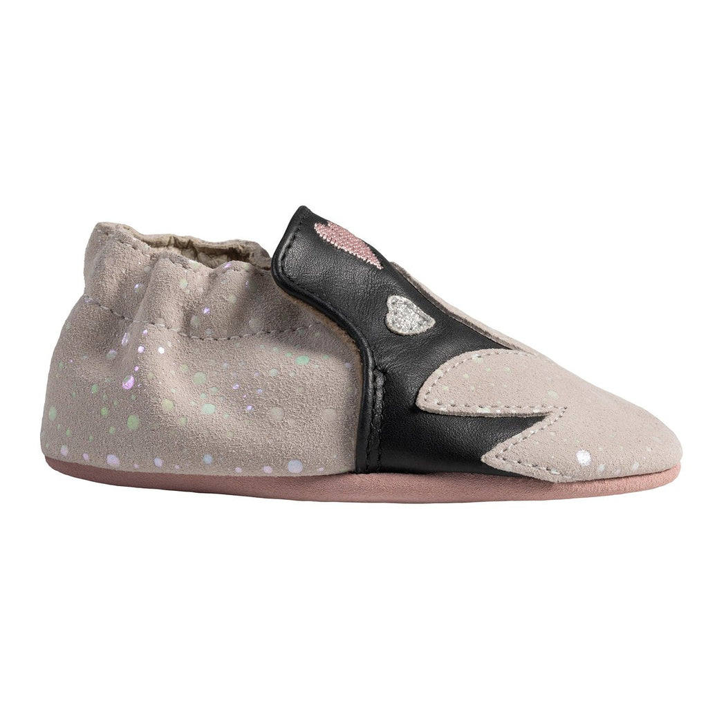 Robeez Soft Soles Shoes - Sadie Swan Black