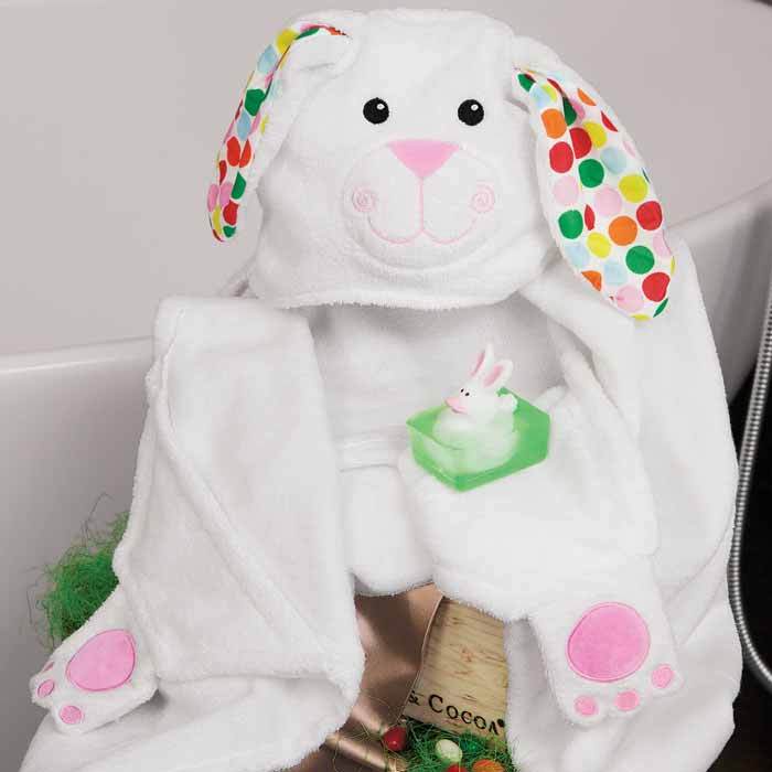 Zoocchini Toddler Hooded Towel Bella the Bunny