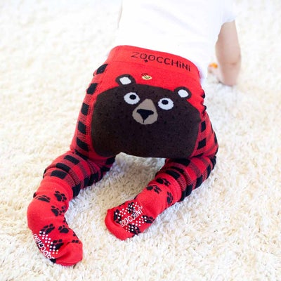 Zoocchini Legging & Sock Set - Bosley the Bear