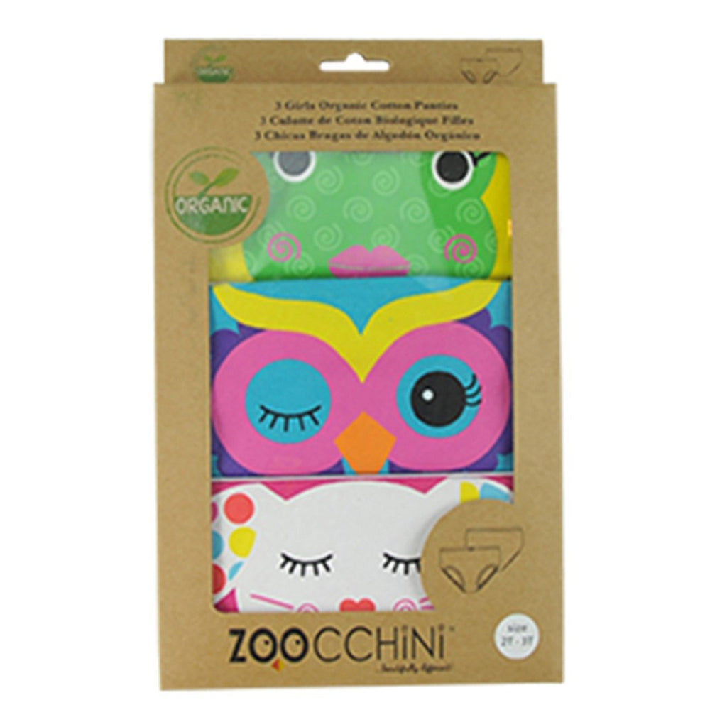 Zoochini Organic Panty 3 Pack Calypso