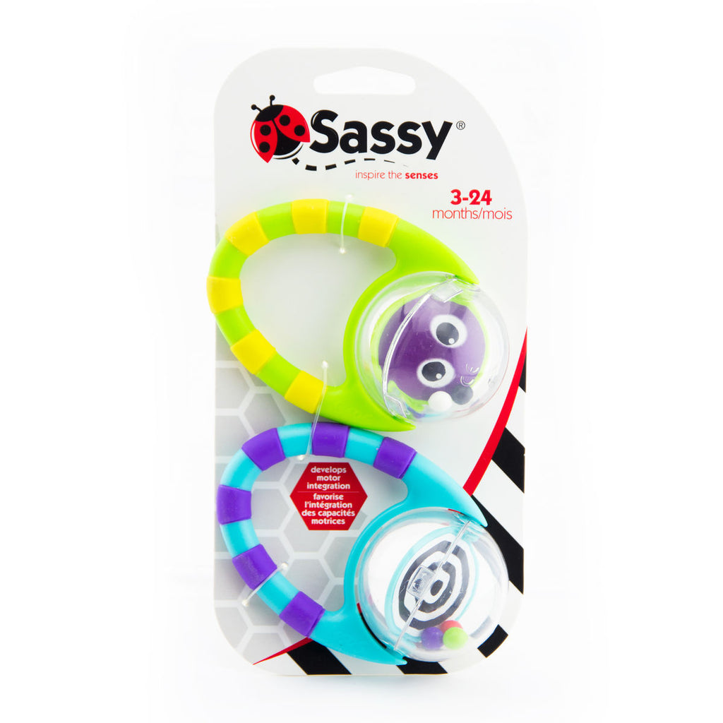 Sassy Flip & Grip Rattles