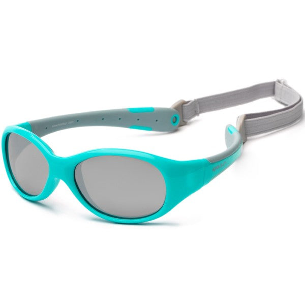 Koolsun Flex Sunglasses 0+ - Aqua Grey