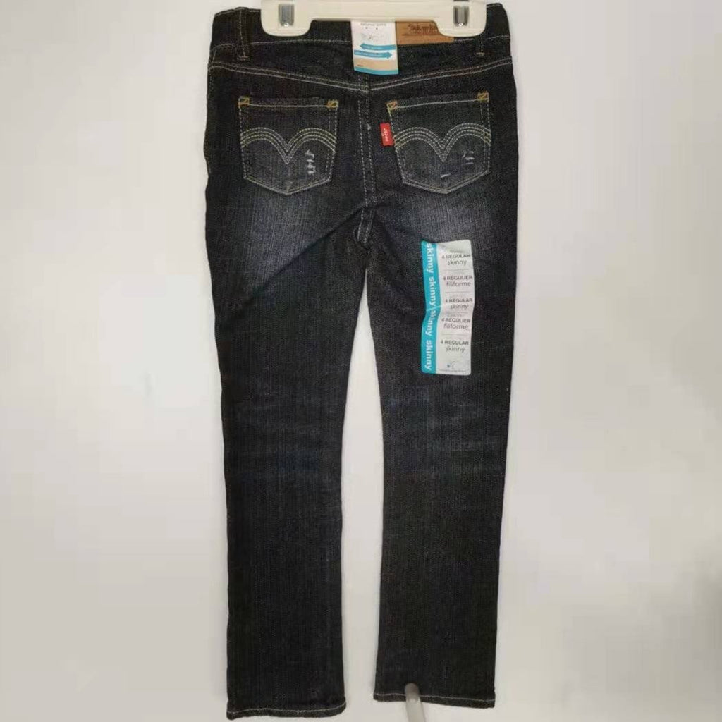 Levis Girl Skinny Jeans Mysterious Blue Size 6X