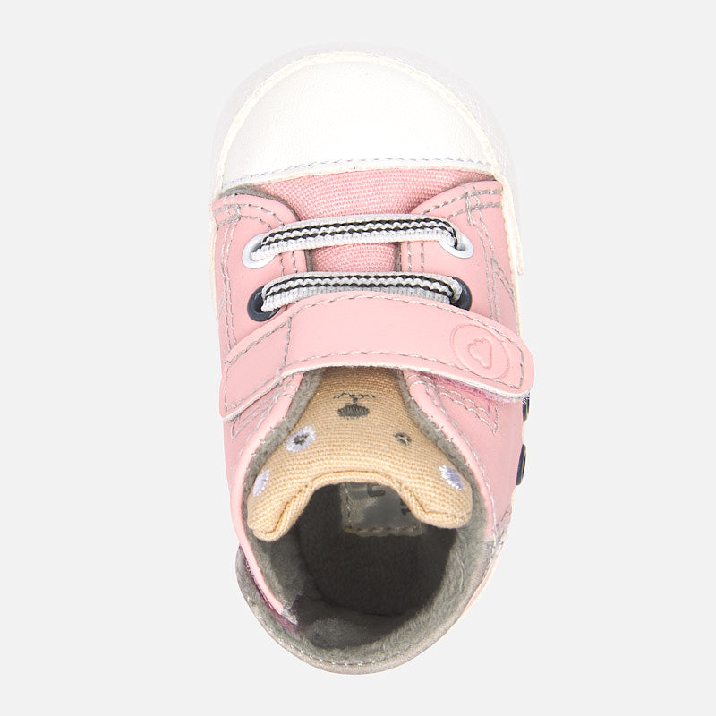Mayoral Baby Sporty Booties Pink