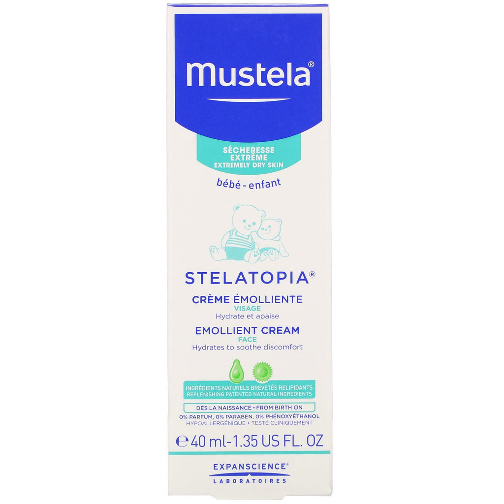 Mustela Stelatopia Emollient Cream - 40ml