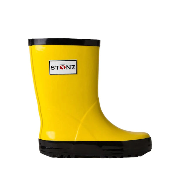 Stonz Rain Bootz - Yellow/Black