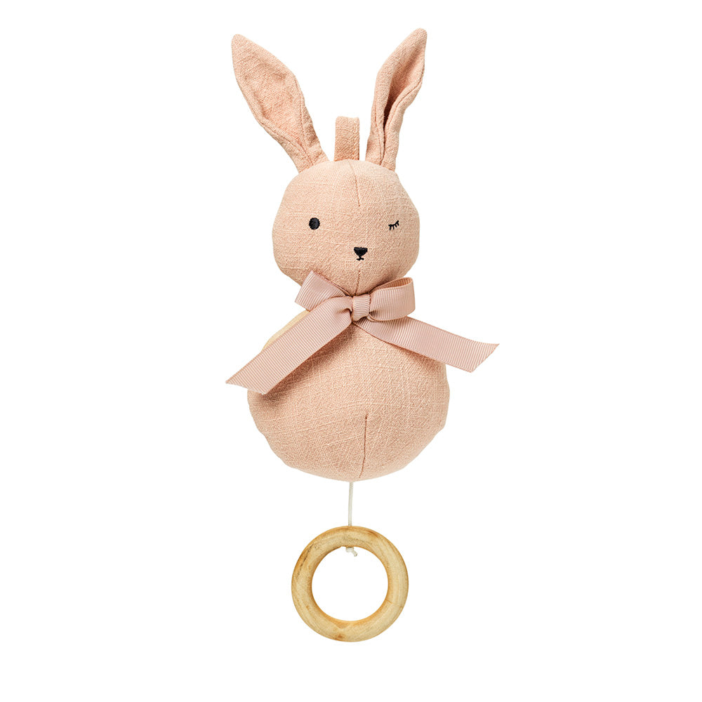 Elodie Details Music Mobile - Powder Pink Bunny 70840125152NA