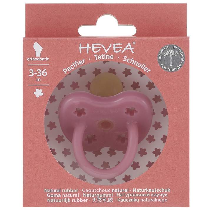 Hevea Pacifier Round Watermelon 0-3M