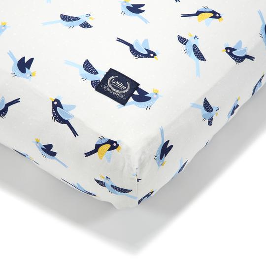 La Millou Bed Sheet Good Night - Hello World Birds