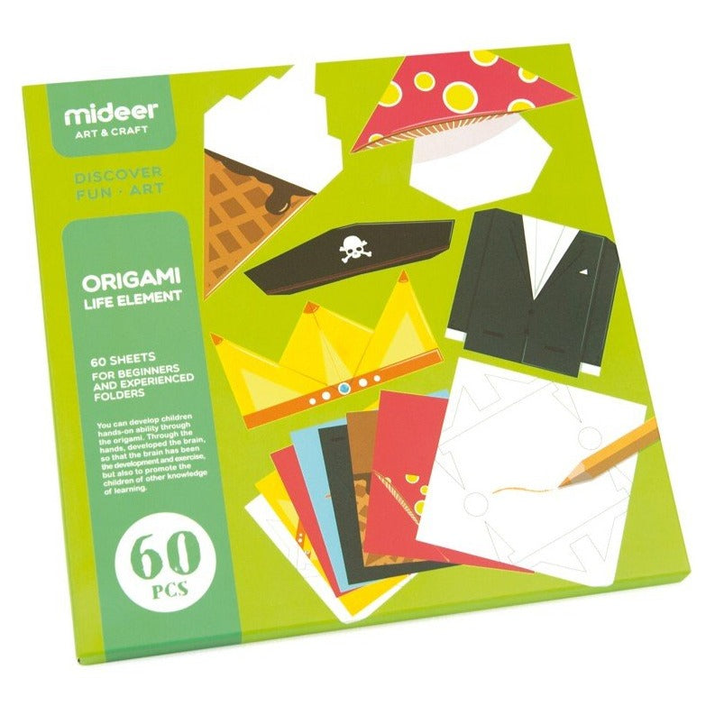 Mideer Origami Life Element 60pc MD4014