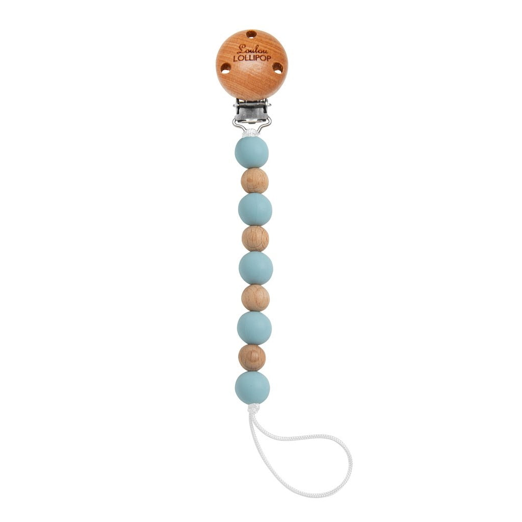 Loulou Lollipop Celeste Pacifier Clip - Starlight