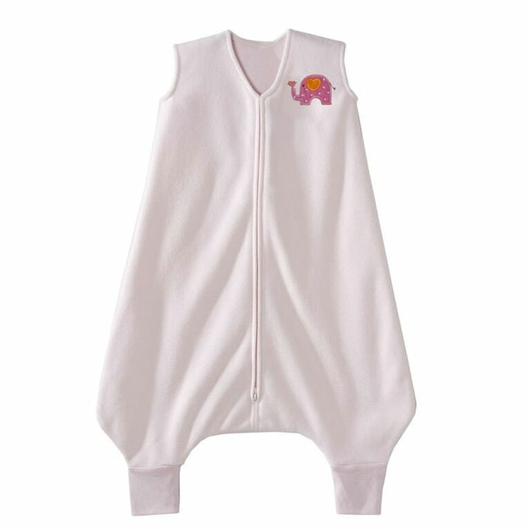 Halo Sleepsack Big Kids Micro Fleece - Pink Elephant