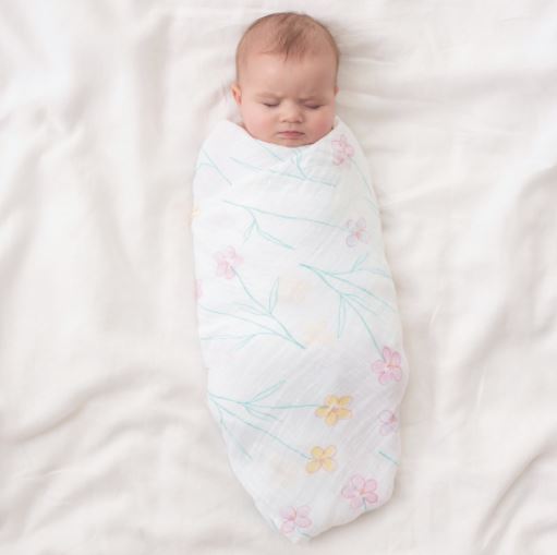 Aden + Anais Classic Swaddle 1pk - Forest Fantasy Flowers