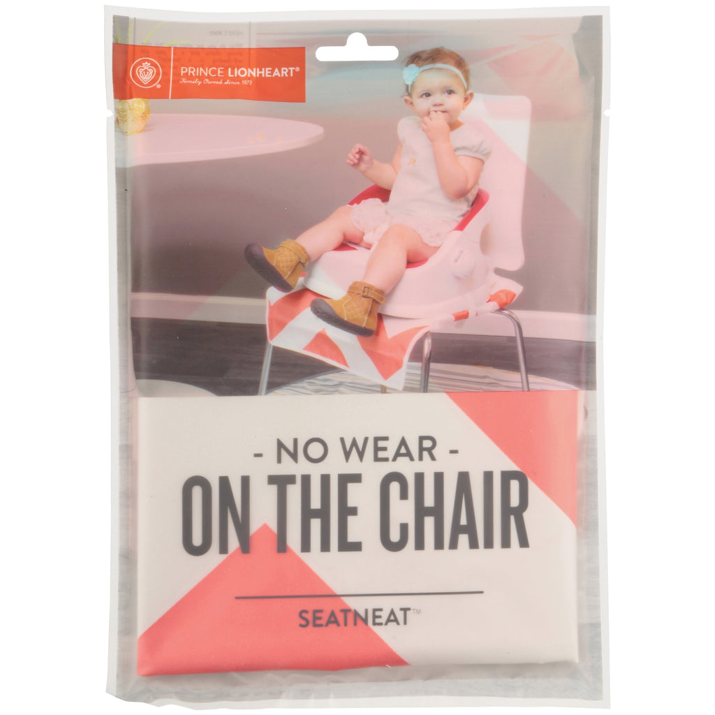 Prince LionHeart Seatneat Chair Protector - White/Orange