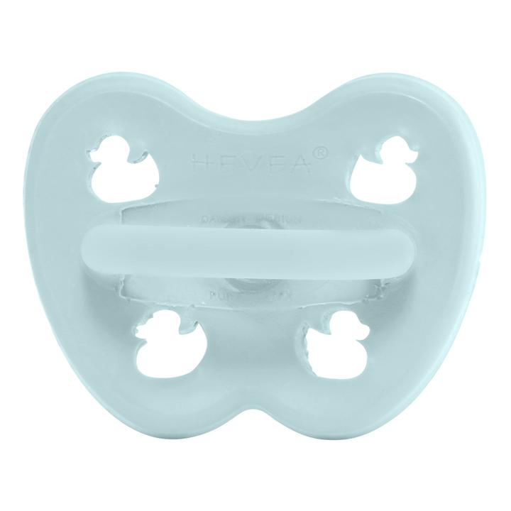 Hevea Pacifier Round Baby Blue 0-3M