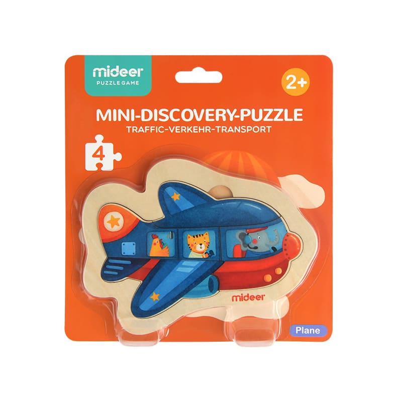 Mideer Mini Discovery Puzzle - Plane MD3041
