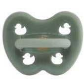 Hevea Pacifier Round Moss Green 0-3M