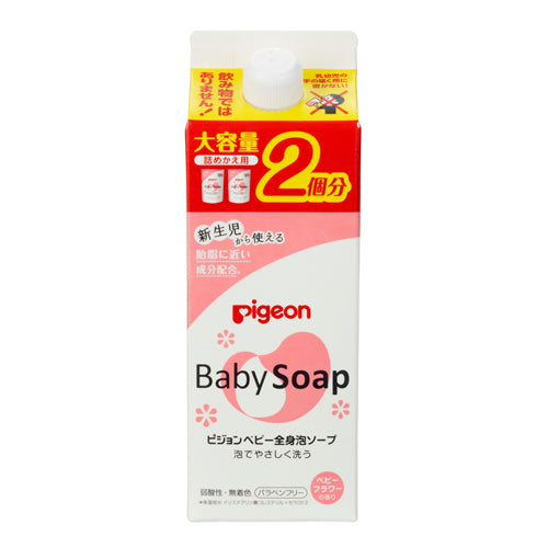 Pigeon Baby Body Foamy Soap Ceramide - refill 800ml 1003830