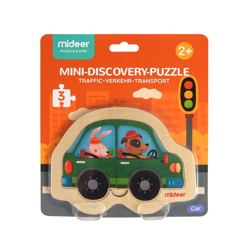 Mideer Mini Discovery Puzzle - Car MD3042