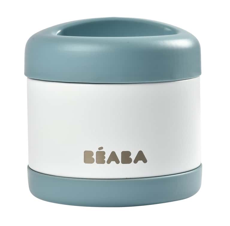 Beaba Stainless Steel Insulated Jar 16 Oz - Cloud 912909