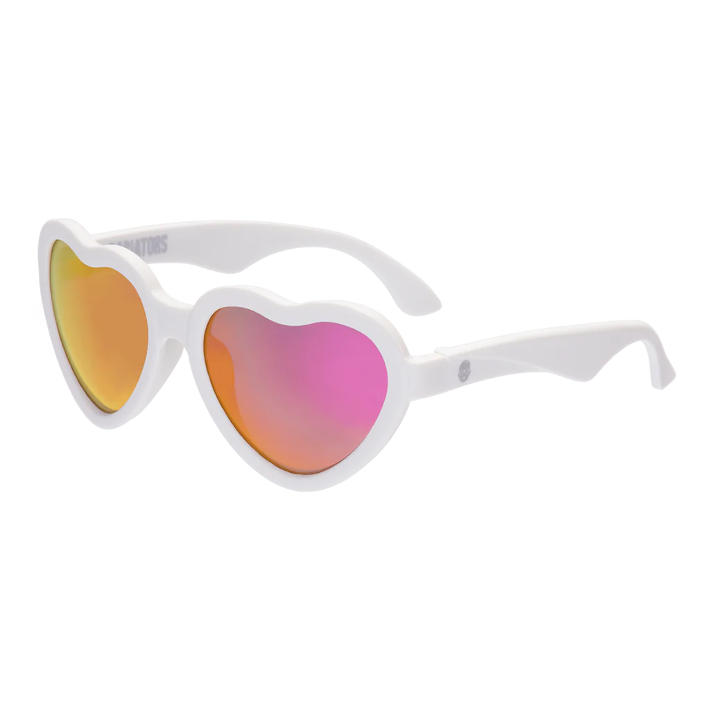 Babiators Sweetheart Sunglasses POLARIZED - White 3-5Y BLU-016