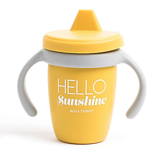 Bella Tunno Happy Sippy Cup - Hello Sunshine Yellow SC03