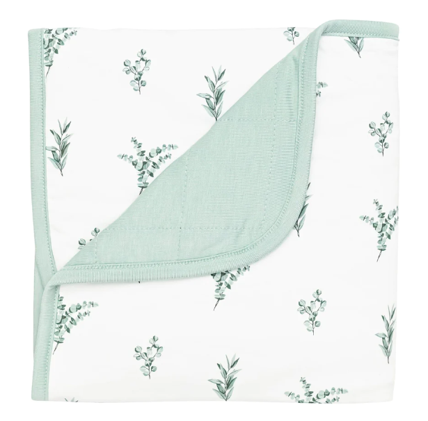 Kyte Baby Infant Printed Blanket - Eucalyptus