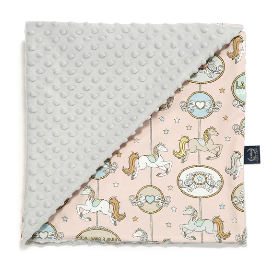 La Millou Medium Light Blanket - Dream Lunapark/Light Grey