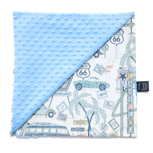 La Millou Medium Light Blanket - Route 66 Colour/Sky