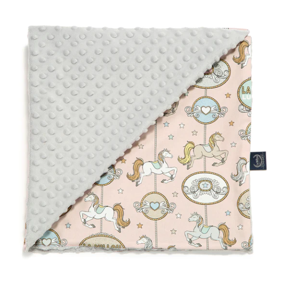 La Millou Toddler Light Blanket - Dream Lunapark/Light Grey