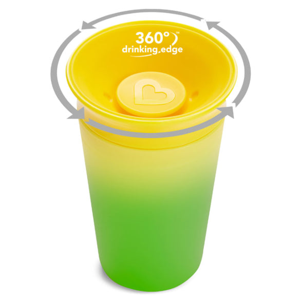 Munchkin Miracle® 360° Color Changing Cup 9oz - Yellow (21338)