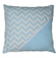 Kidicomfort Square Pillow - Chevron Blue