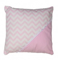 Kidicomfort Square Pillow - Chevron Pink