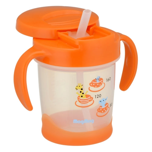 Pigeon MagMag Straw Sippy Cup - Orange 200ml 18123