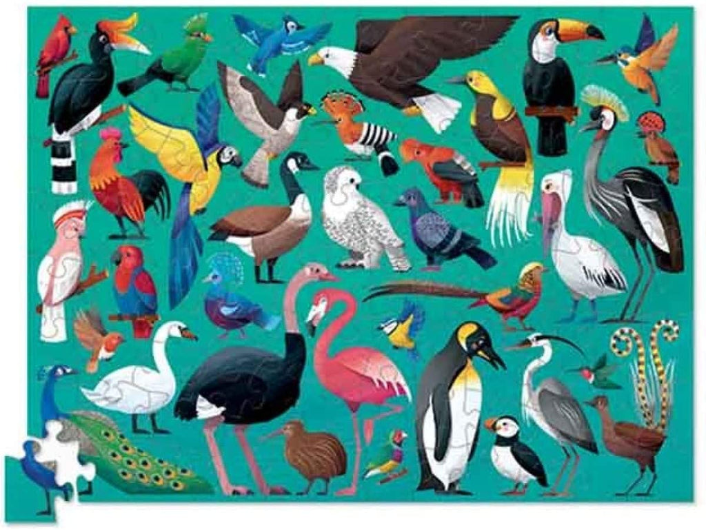 Crocodile Creek Puzzle - Birds of the world 100pcs 40552